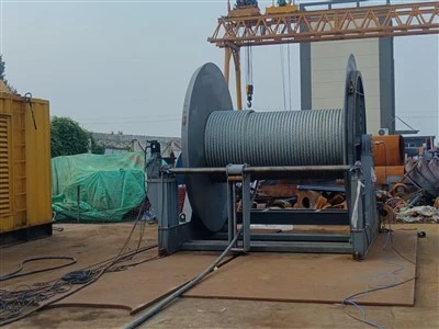 Guincho de rampa com certificação CCS